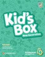 Kid's Box Level 4 Activity Book with Online Resources 