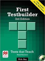 First Testbuilder 3rd Edition Student's Book with Key